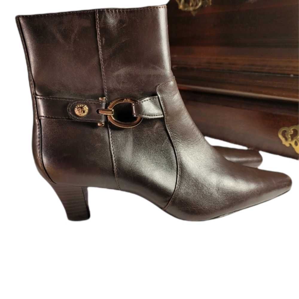 ANNE KLIEN GRETA ANKLE BOOOTIE BOOT